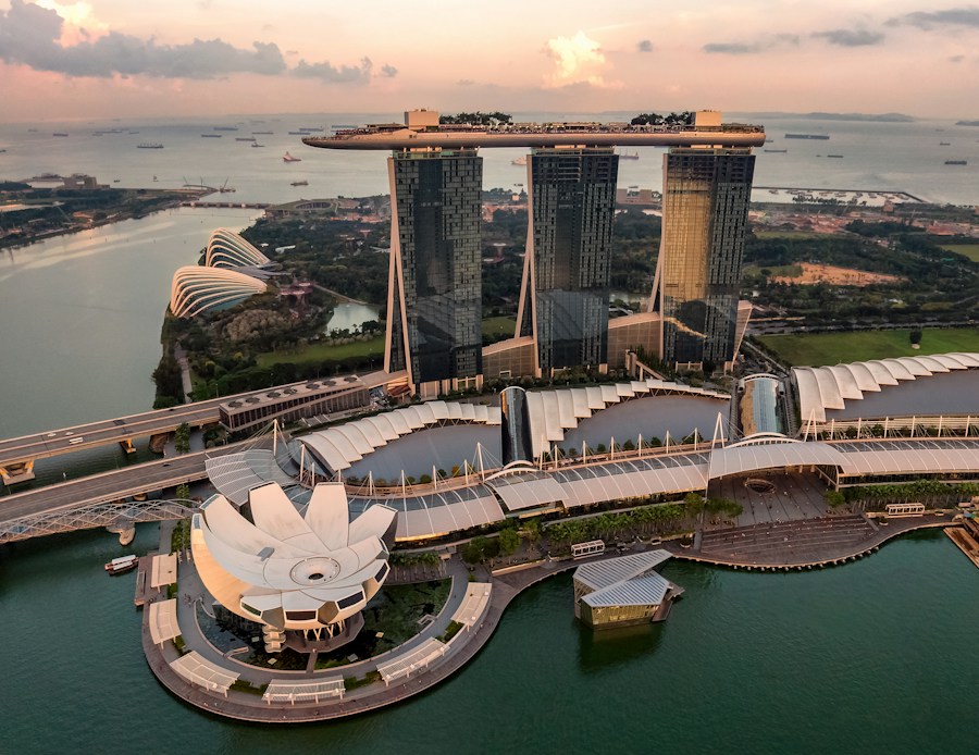 Marina Bay di Singapura