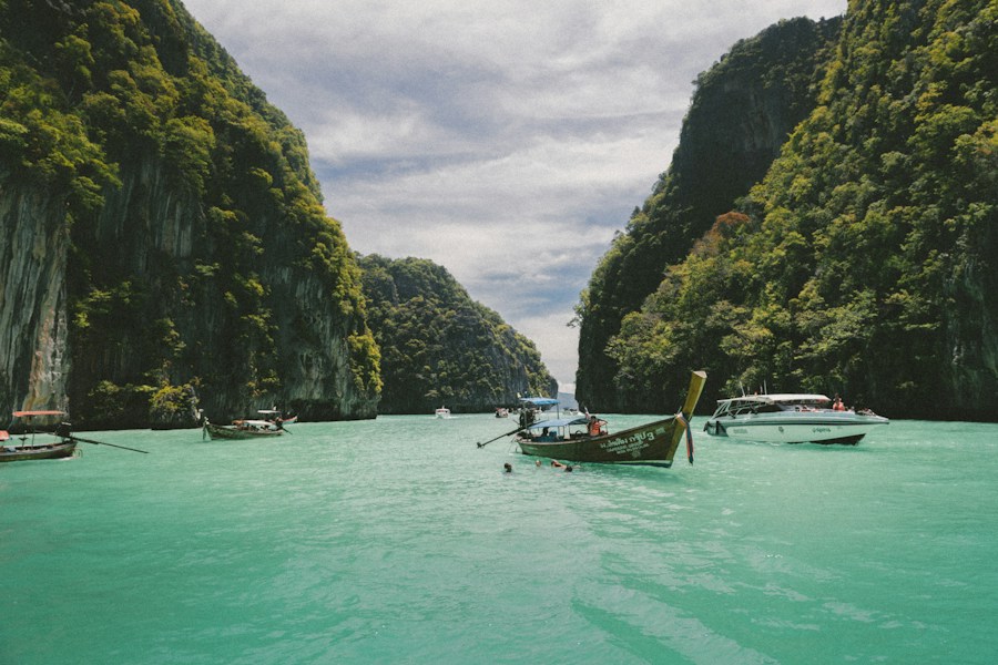 Pemandangan destinasi wisata Thailand