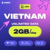 Copy of ZIM_Tokped_Price_Vietnam_2GB_Perday ZIMIO eSIM Vietnam Unlimited