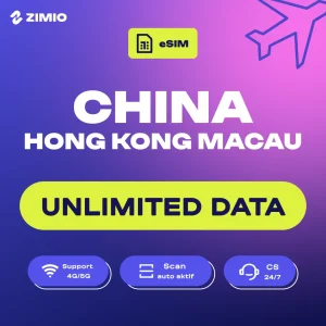 ZIM_Tokped_Price_China_Thumbnail_Perday-1 ZIMIO eSIM China, Hongkong & Macau Unlimited