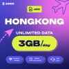 ZIM_Tokped_Price_Hongkong_3GB_Perday ZIMIO eSIM Hongkong Unlimited
