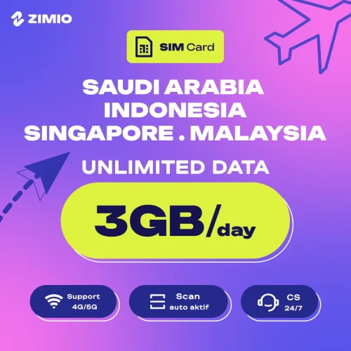 eesouoxtmm5o8vzvbxrf ZIMIO SIM Card Saudi Arabia, Indonesia, Singapore & Malaysia Unlimited