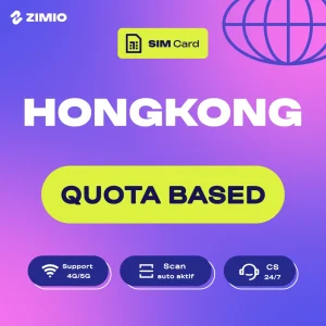 es884x1atchictieejzj ZIMIO SIM Card Hongkong Quota Based