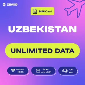 f71azlqmunm2ti6lja2t ZIMIO SIM Card Uzbekistan Unlimited