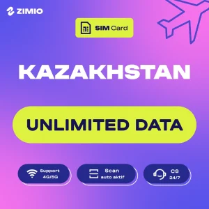 hcyxkzfgezaadcfgyrho ZIMIO SIM Card Kazakhstan Unlimited
