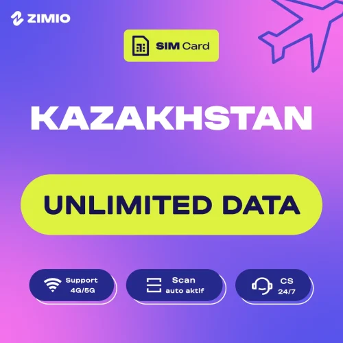 hcyxkzfgezaadcfgyrho ZIMIO SIM Card Kazakhstan Unlimited