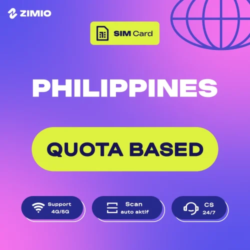 kt9iqbnpi9388umoymv1 ZIMIO SIM Card Philippines Quota Based