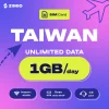 mdbepnzs87dqollskhcv ZIMIO SIM Card Taiwan Unlimited