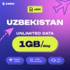 mg11f7dc7fbcdey2ro2m ZIMIO eSIM Uzbekistan Unlimited