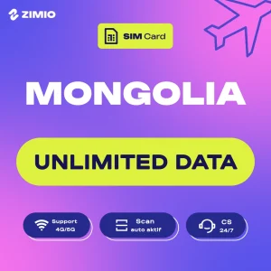 skbmumbhrjqtauzli9gy ZIMIO SIM Card Mongolia Unlimited
