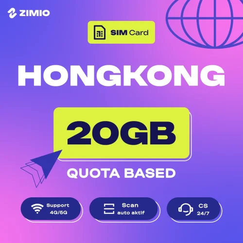 sscq67rrcgmlwrkftool ZIMIO SIM Card Hongkong Quota Based