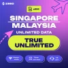 ZIM_Tokped_Price_SEA_True unlimited_Perday ZIMIO eSIM Singapore & Malaysia Unlimited