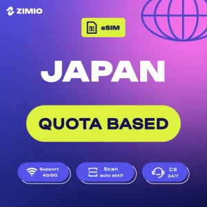 co4kwez2dekhe1aclrbu ZIMIO eSIM Japan Quota Based